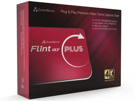 ClonerAlliance Flint 4KP Plus Tech Spec
