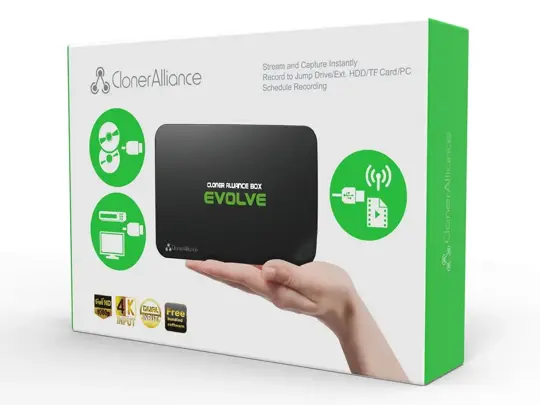 ClonerAlliance Box Evolve Tech Spec