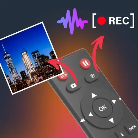 Snapshot and audio recording