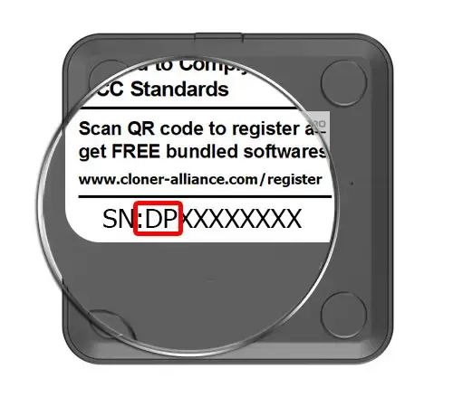 CA-998P S/N:DPXXXXXXXX