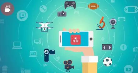 Live Streaming. Video Editor