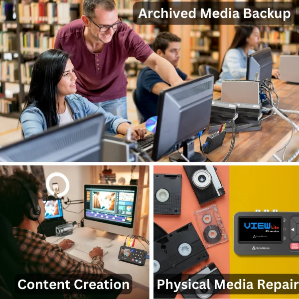 Versatile Usage of ClonerAlliance ViewLite AV